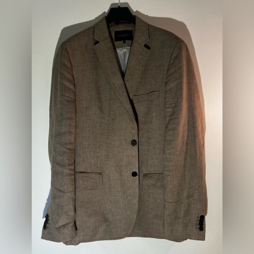 Banana Republic Summer Linen Suit Jacket 44R